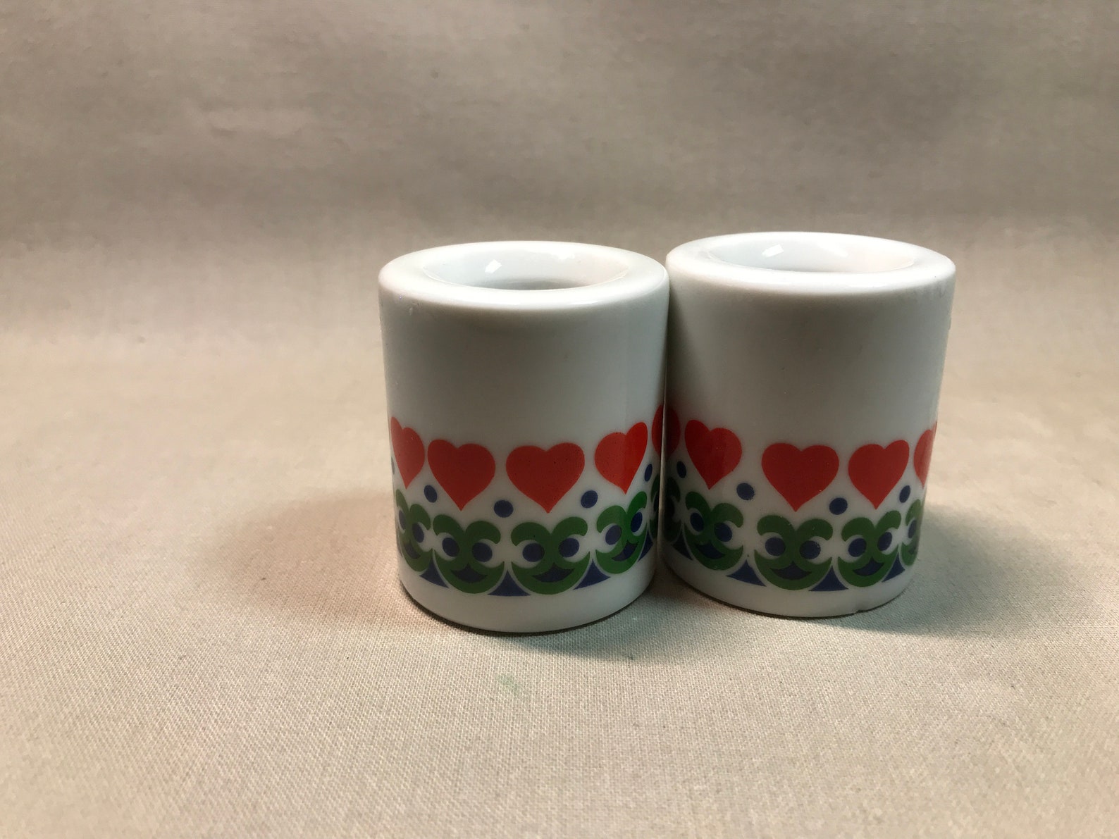 Funnyleuchter Porcelain Candle Holders sets of Two and Sold Etsy