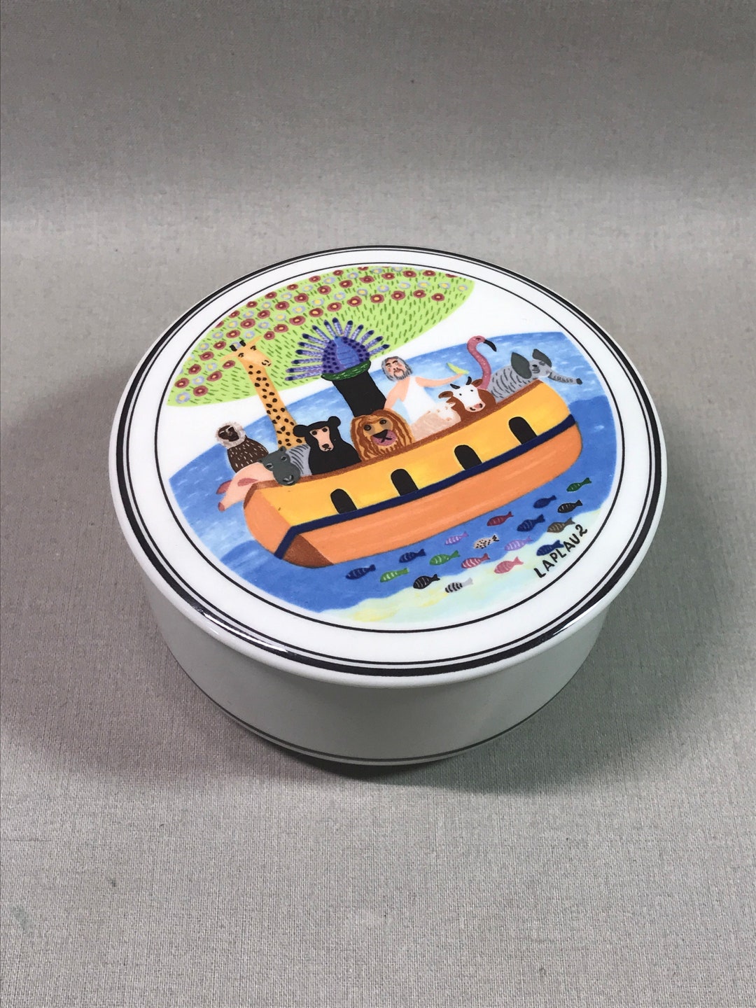 Villeroy & Boch Noah's Ark Trinket Dish Etsy.de