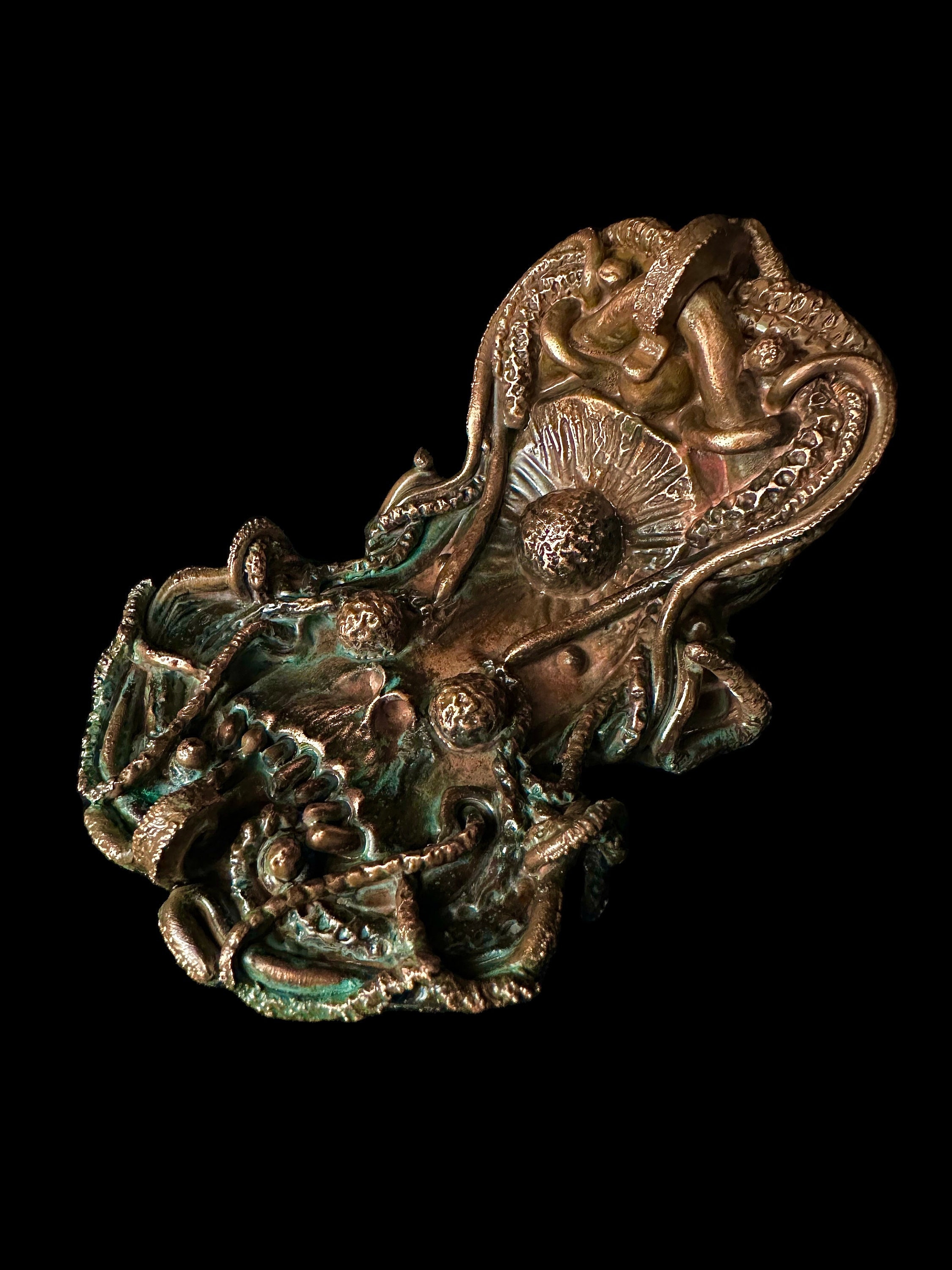 Sculpture,viking Art,pirate Sculpture,skull Art,psychedelic Art,skull ...