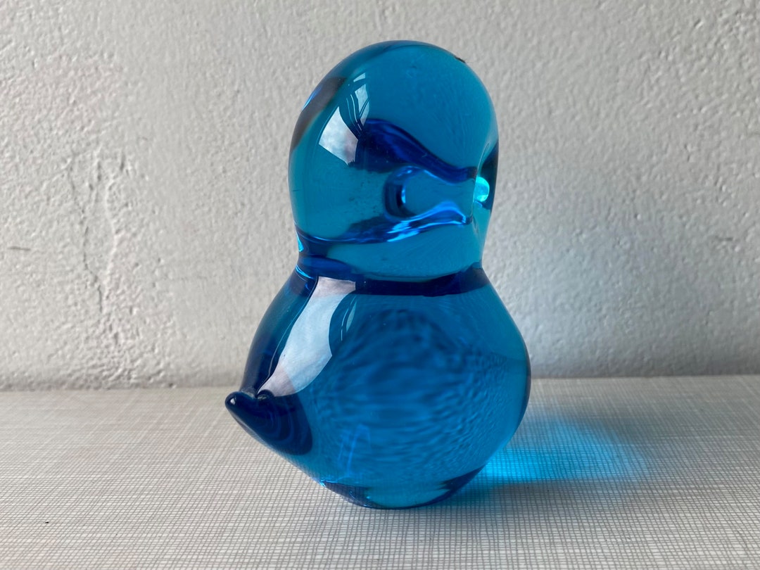 Vintage Glass Bird Circa the 60's Etsy