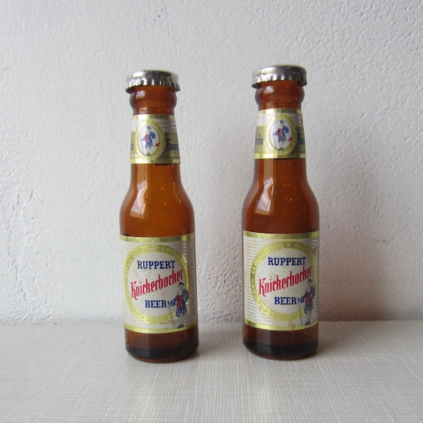 Vintage Knickerboker Beer Salt and Pepper circa the 60's
