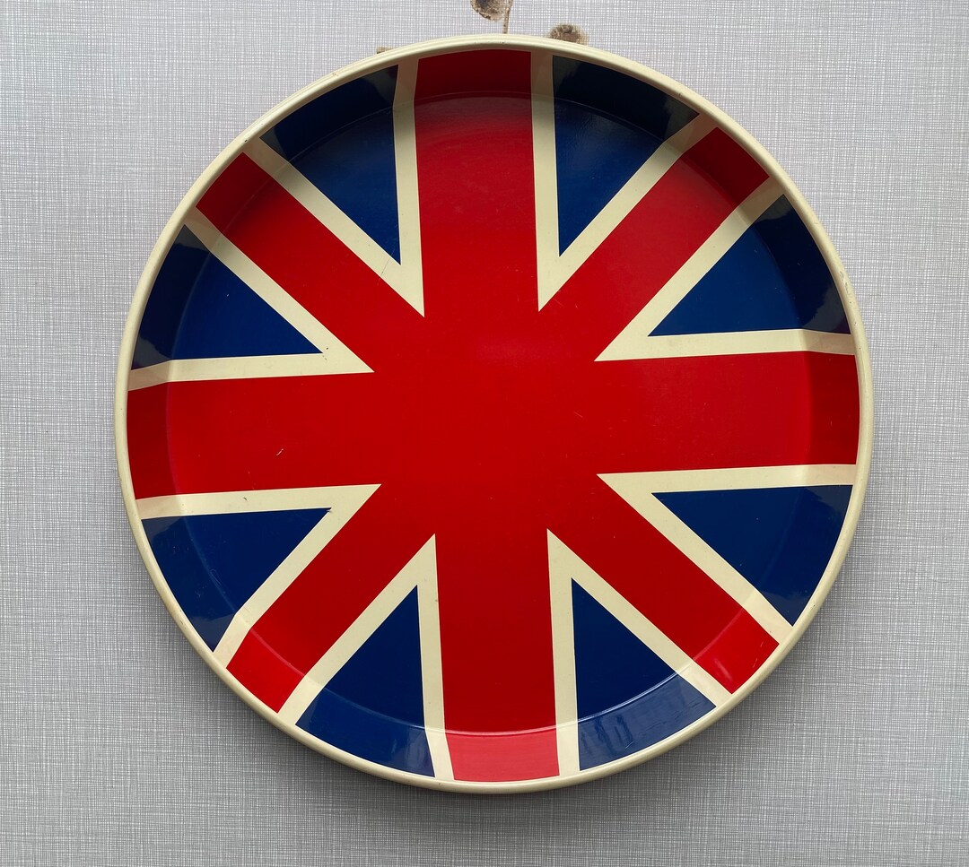 Vintage Union Jack Beer Tray Circa the 60's Etsy