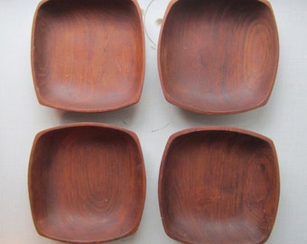 Vintage Woods of Siam Salad Bowls circa the 60's