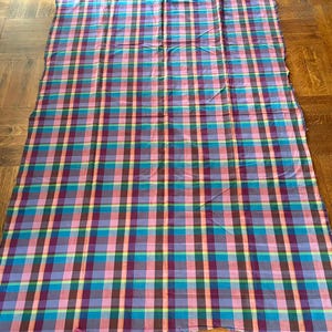 Vintage Madras Fabric circa the 70's