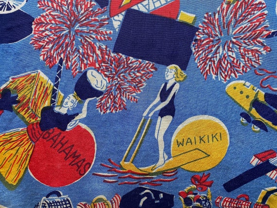 Vintage Island Hankie circa the 50's - image 3