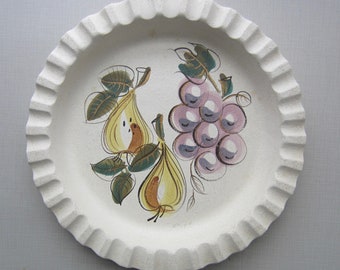 Vintage Sascha Brastoff Pie Plate circa the 60's