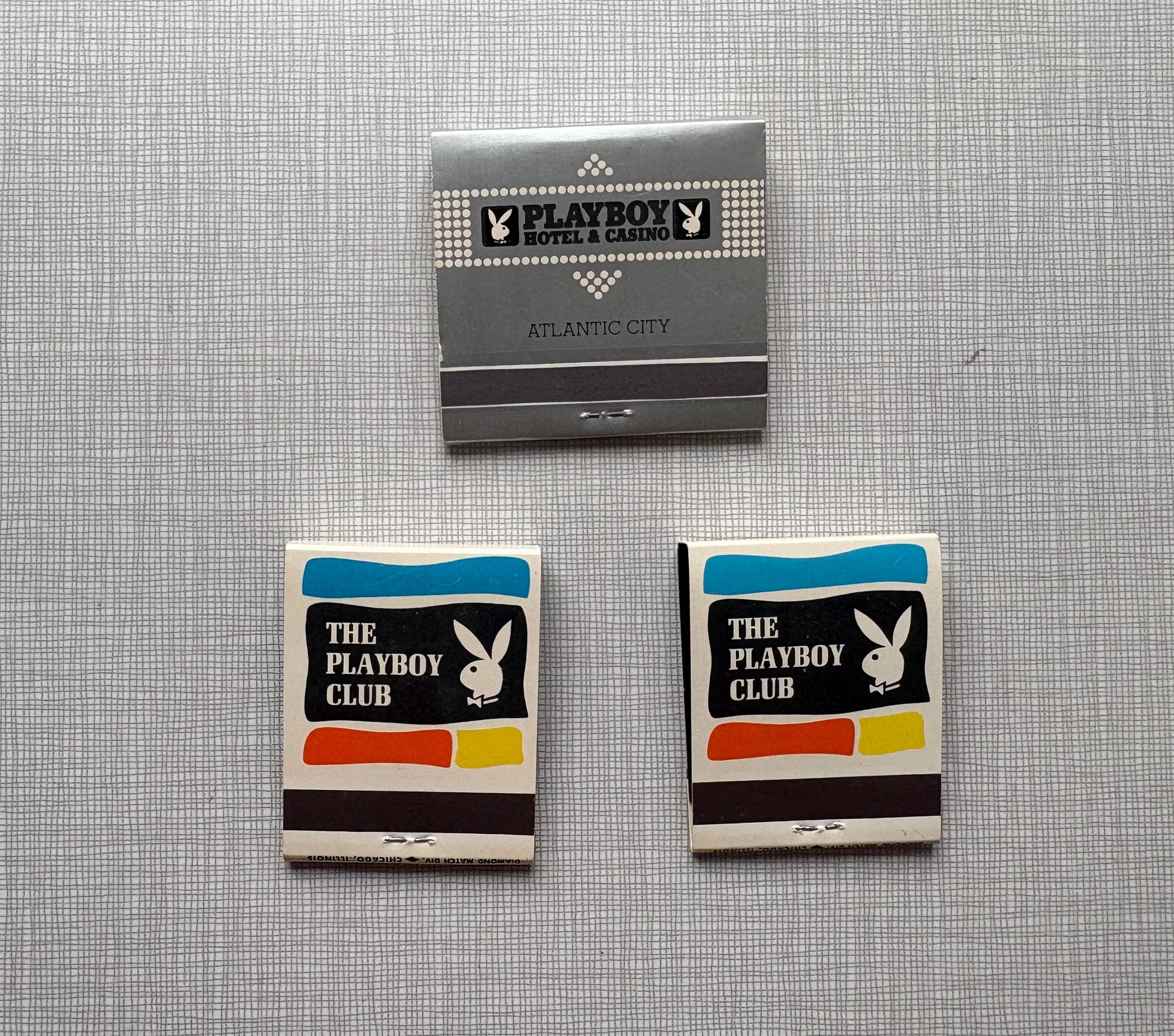 激レア　1960 年代～　プレイボーイクラブ　マッチ箱　マッチブック　レトロ 60年代頃のビンテージ プレイボーイ クラブ マッチブック（1冊あたりの