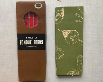 Vintage Fondue Forks circa the 60 (priced per set)