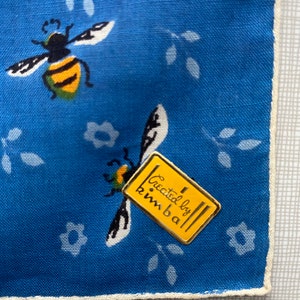 Pañuelo vintage Kimball Bee de los años 50