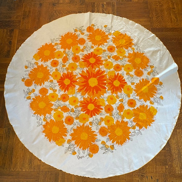 Vintage Vera Neumann Tablecloth circa the 70's