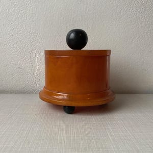 Art Deco Bakelite Lidded Box