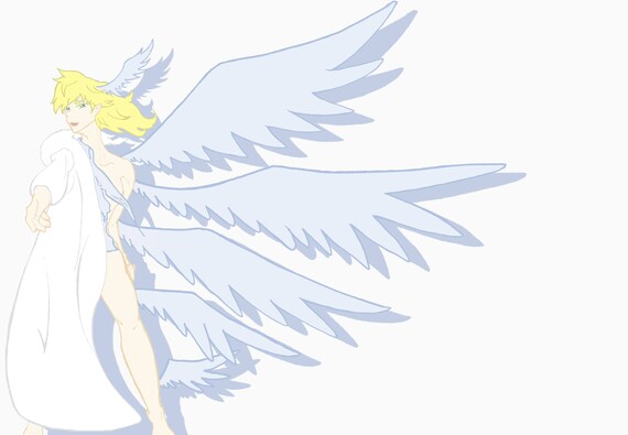 Ryo Asuka/Satan Print Devilman Crybaby | Etsy