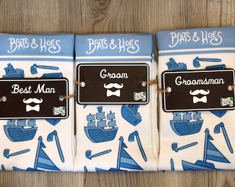 Groomsmen Boats & Hoes Socks | Step Brothers Socks