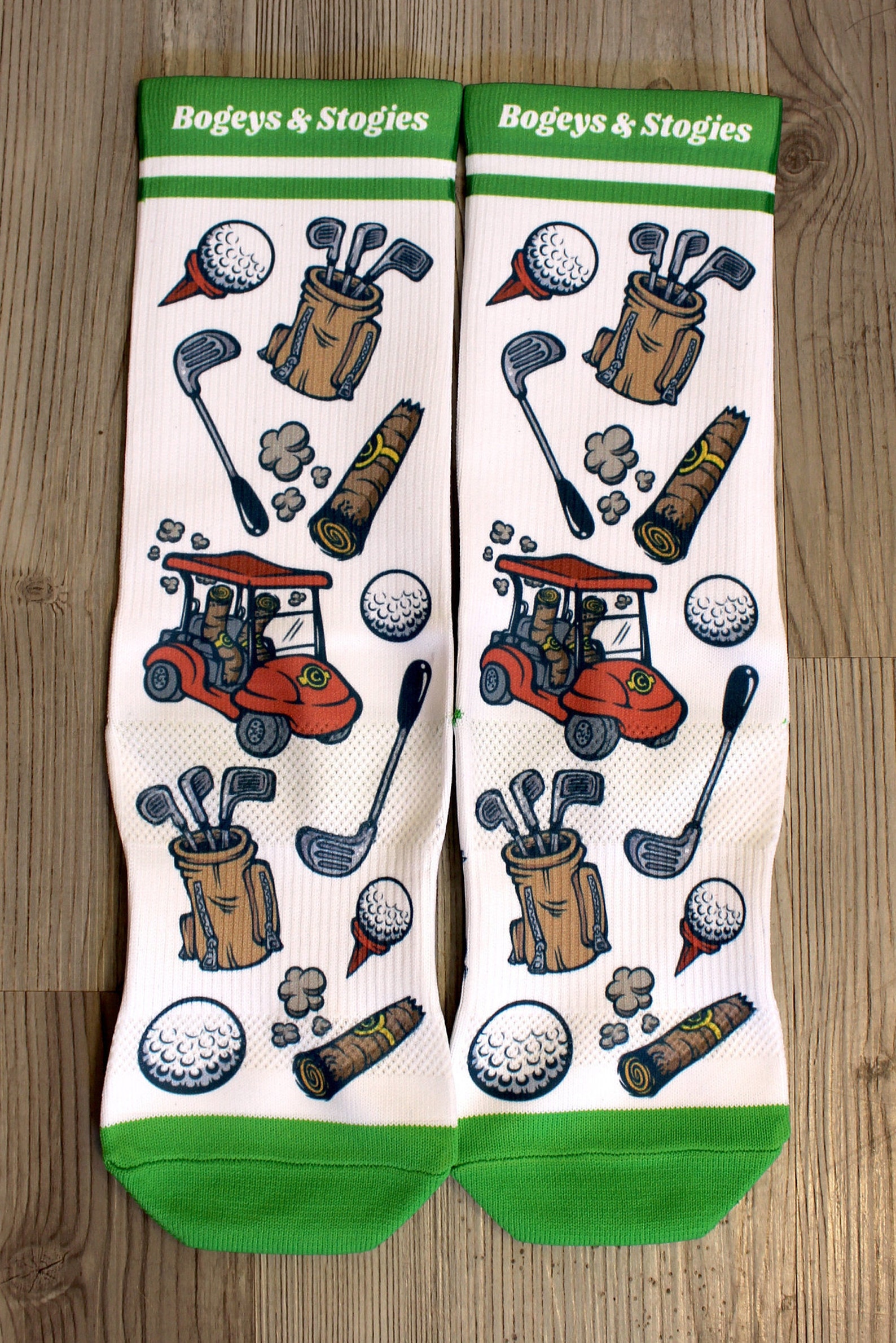 Bogeys and Stogies Socks Golf Socks Gift for Him Golf Gifts Funny Socks ...