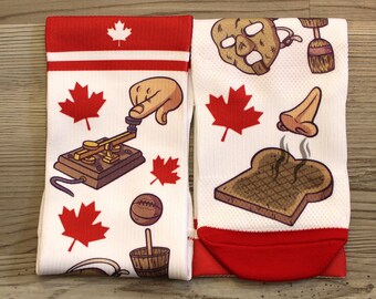 Canadian Heritage Moments Socks: Funny Stocking Stuffer