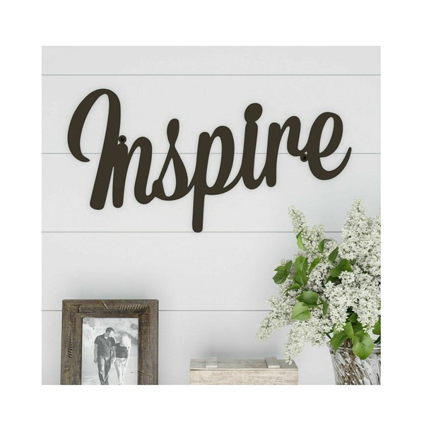 Inspire Word Art Etsy