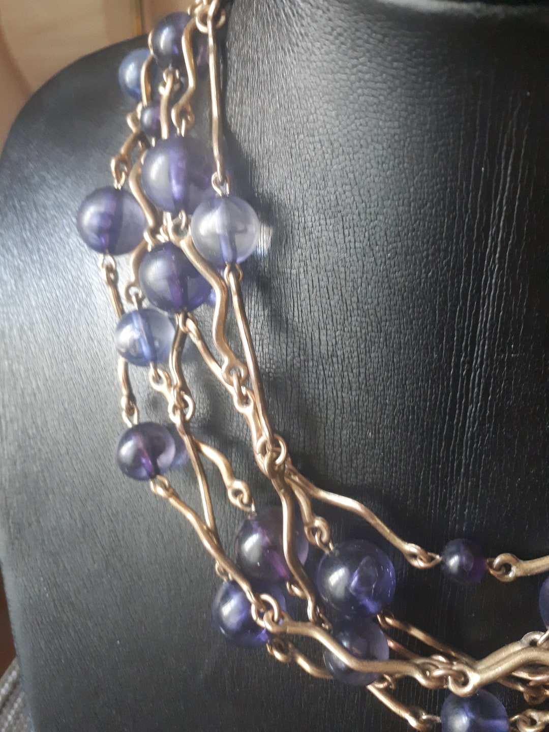 Collier Biche De Bère Vintage - Bijou Ancien Français - Occasion
