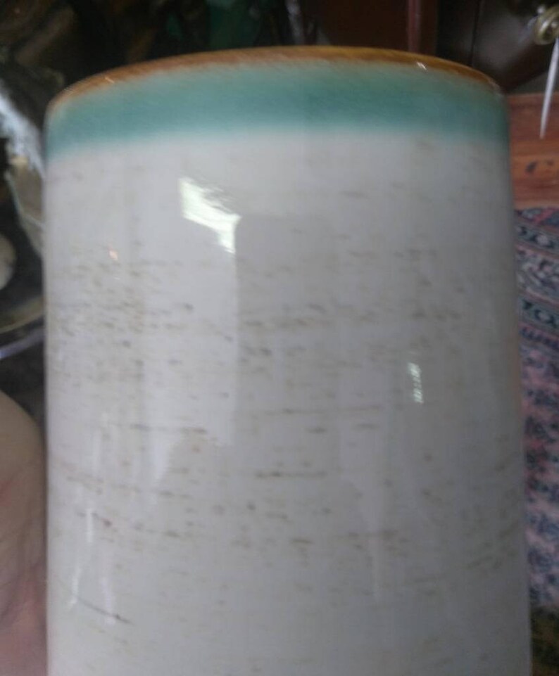 Vintage Old Soholm Bormholm Denmark Stentoj Scandanavian Art Pottery Vase