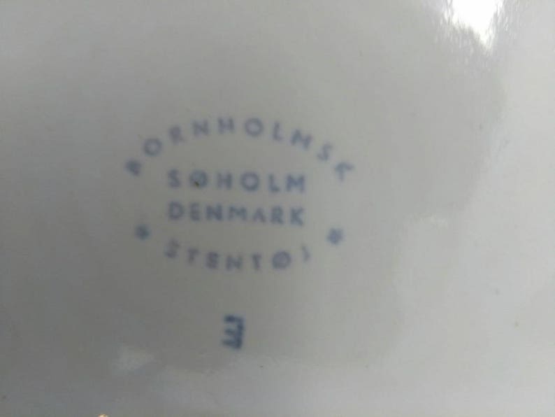 Vintage Old Soholm Bormholm Denmark Stentoj Scandanavian Art Pottery Vase