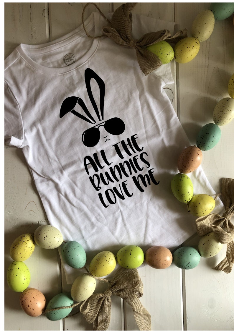 All The Bunnies Love Me Svg Pdf Png Dxf Design Instant Etsy