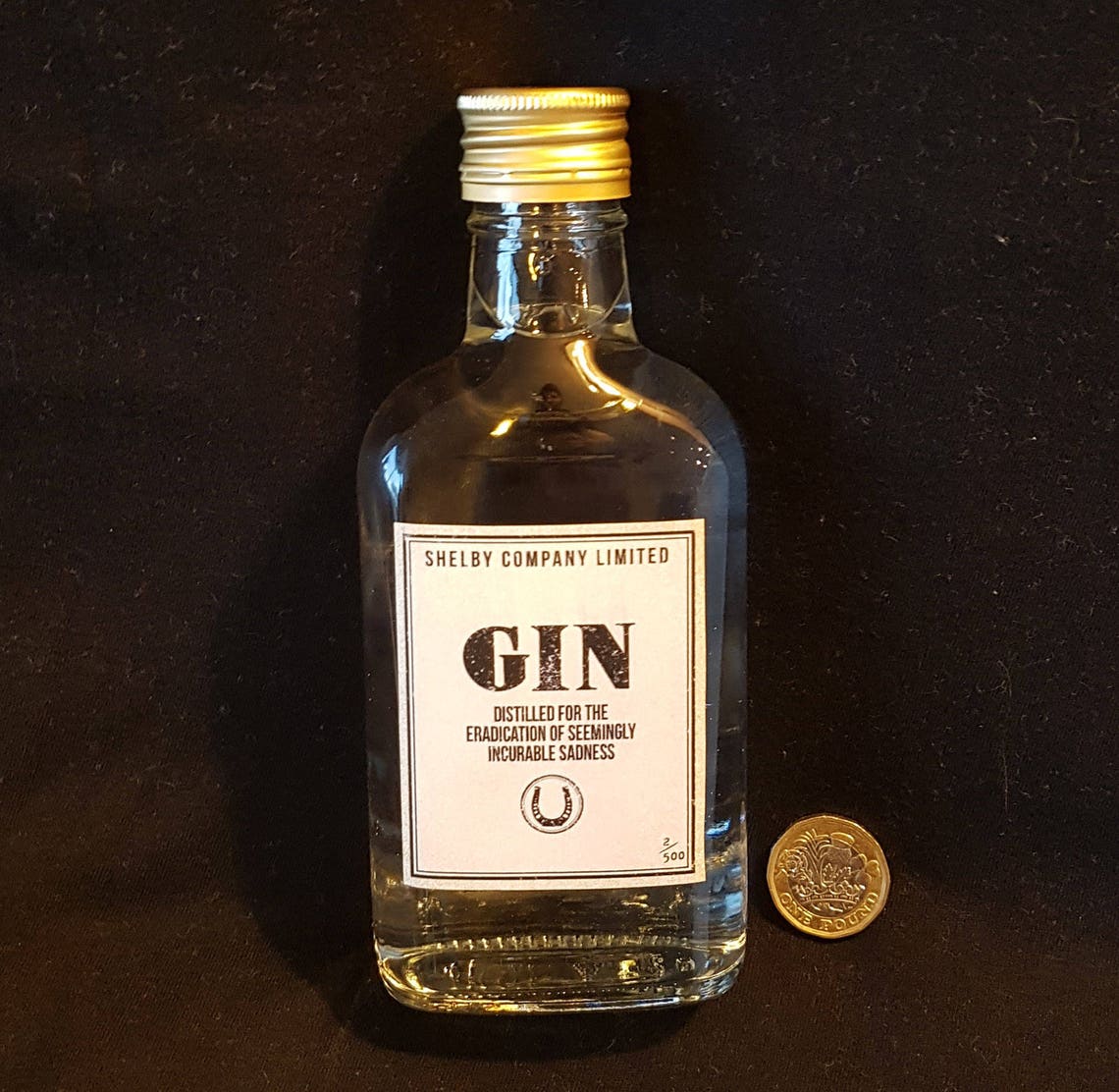 Peaky Blinders Gin bottle Shelby Company Limited prop Etsy