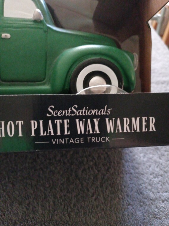 ScentSationals Hot Plate Wax Warmer Vintage Green Truck lagoagrio.gob.ec