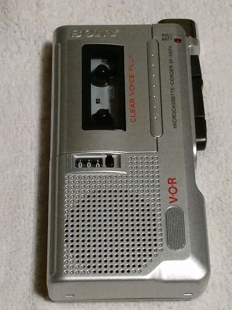 Vintage Sony Microcassette-corder M-560V image 4