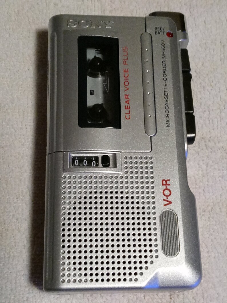 Vintage Sony Microcassette-corder M-560V image 3