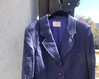 Fun vintage purple Pendleton blazer