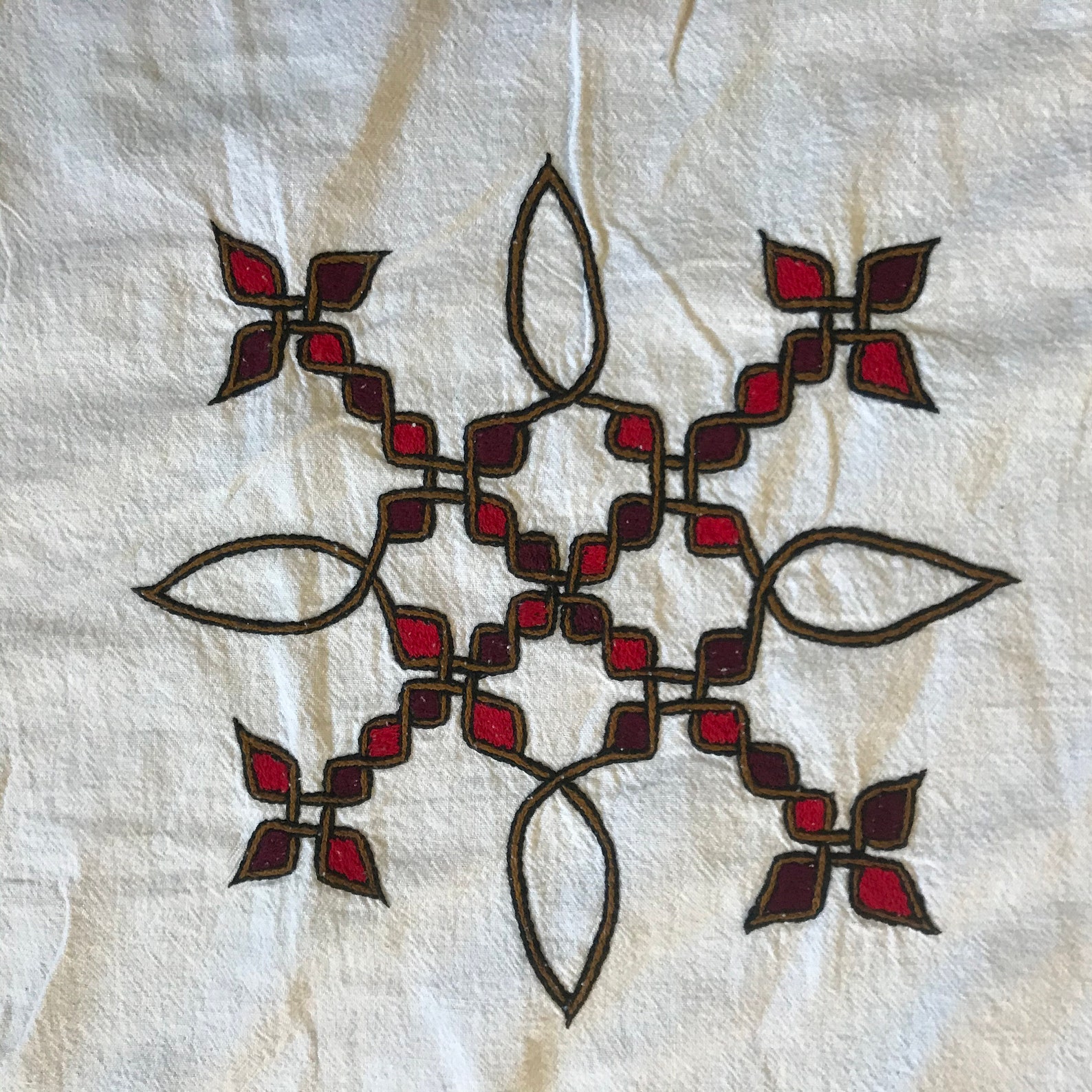 Large Cotton Vintage Ethiopian Bed Covering Traditional Etsy UK