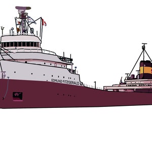 Edmund Fitzgerald Stickers