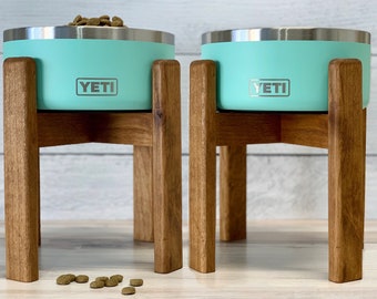 yeti dog bowl stand