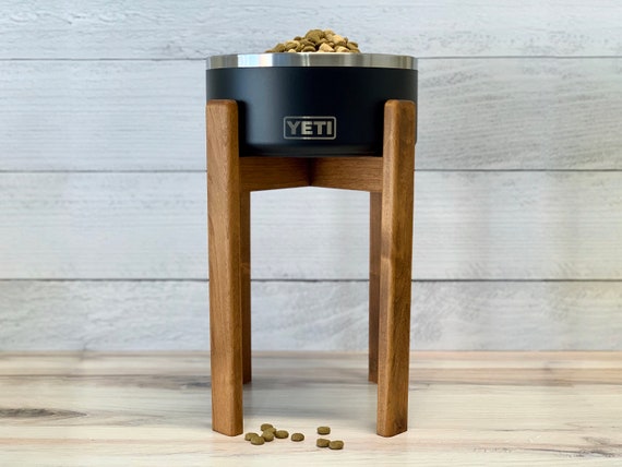yeti dog bowl stand