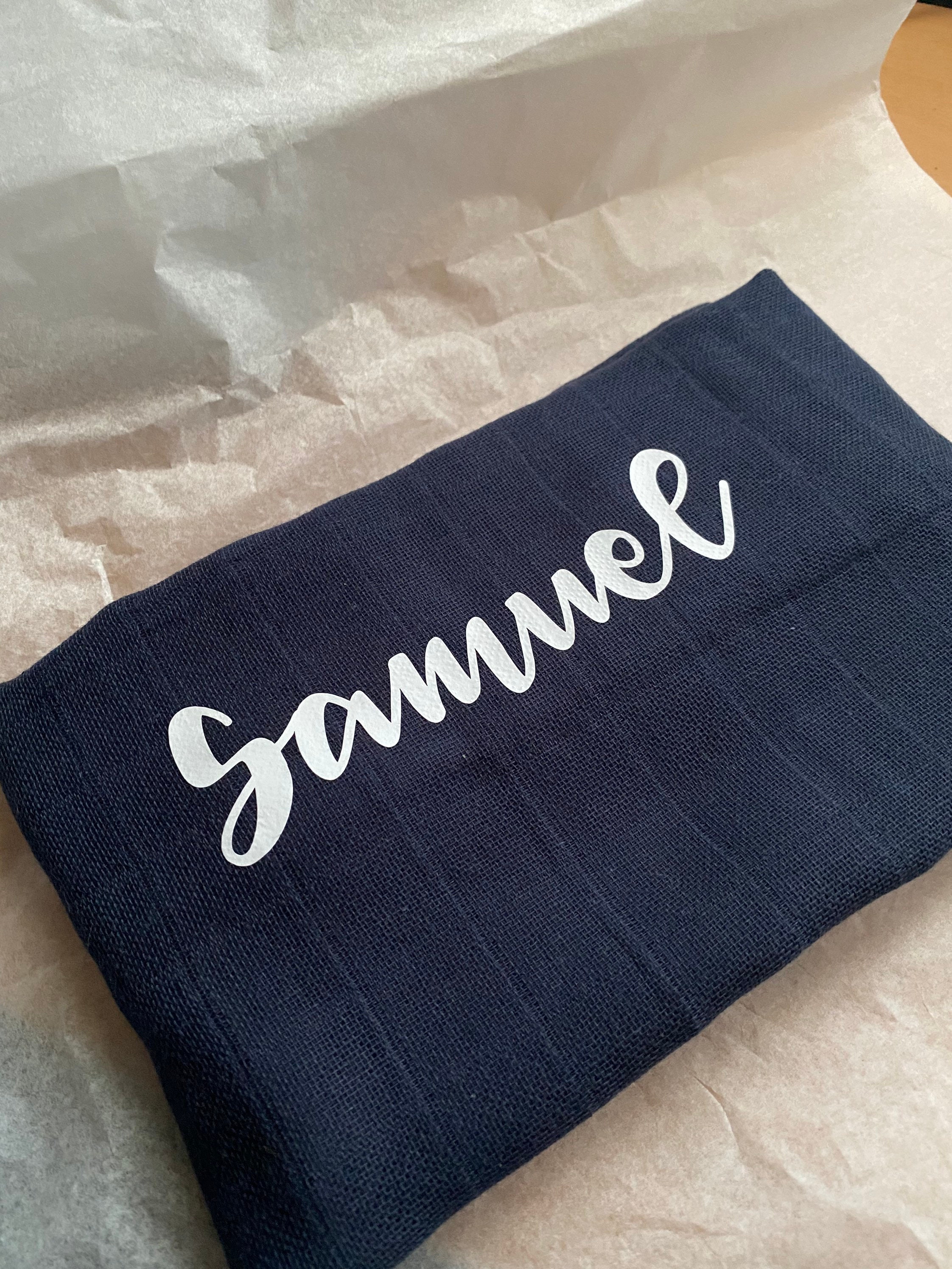 Couverture Lange Bébé Personnalisable