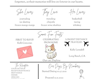 Wedding Program Template