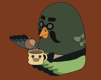 Brewster Pin/Sticker