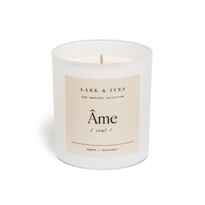Âme - Amber Bergamot Candle
