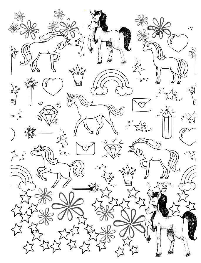 50 Unicorn Coloring Photos, Coloring Page, Coloring Pages, Coloring