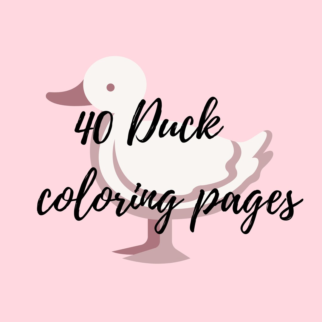 40 Duck Coloring Photos, Coloring Page, Coloring Pages, Coloring Book ...