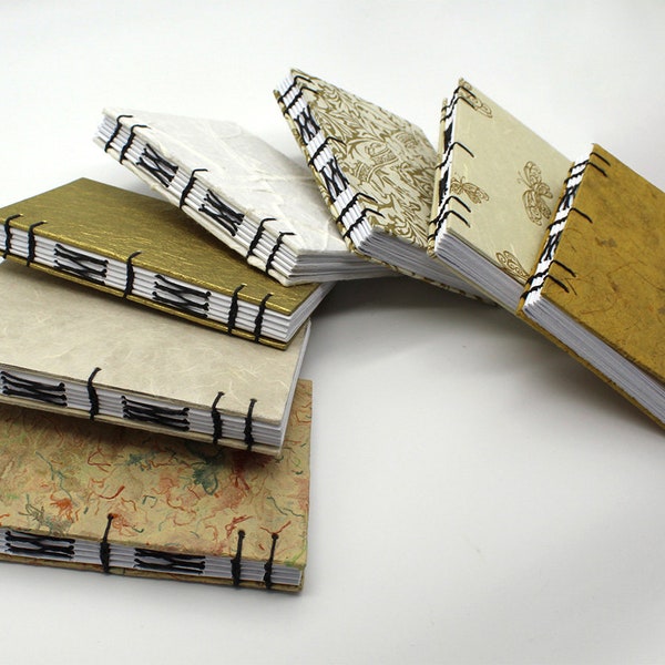 Hand-bound Sketchbooks | Coptic Stitch and French Link Binding