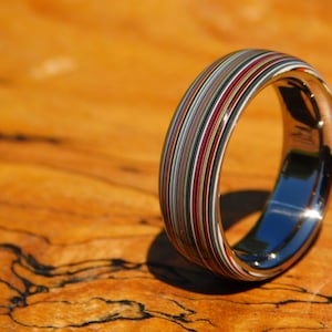 Ring Fordite agaat x titanium