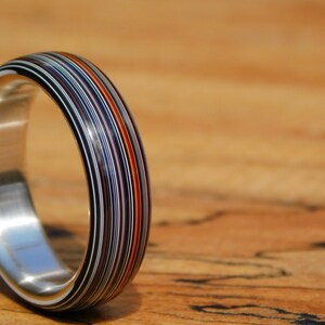 Fordite x Sterling Silver Ring image 9