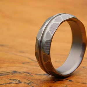 Scarab Titanium Ring