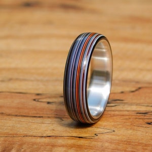 Fordite x Sterling Silver Ring image 8