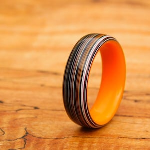 Fordite x oranje gloedring