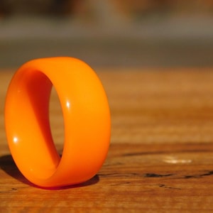 Sunshine Orange Glow Ring