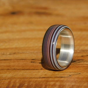 Fordite x Sterling Silver Ring image 6