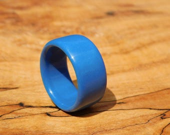 Sapphire Blue Glow Ring