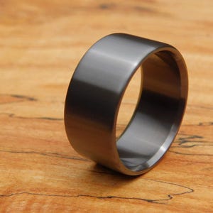 Black Zirconium Ring