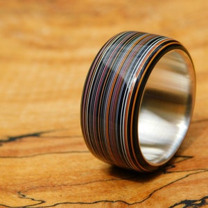 Fordite x Sterling Silver Ring image 4